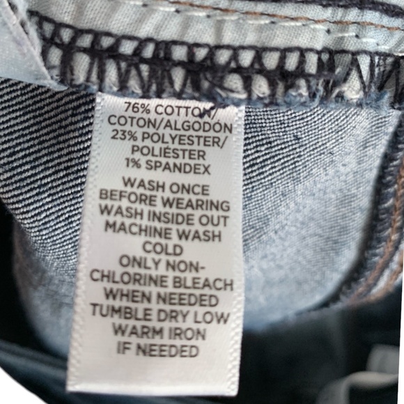 Ann Taylor Loft Women's Jeans 8/29 Dark Wash Denim Curvy High Waist Skinny Ankle - Picture 6 of 7